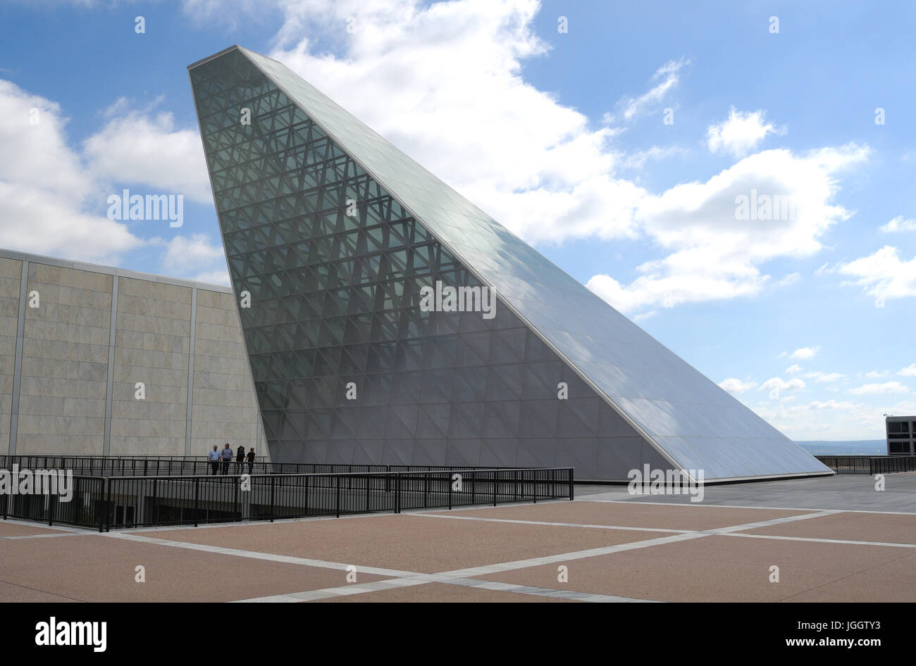 Zentrum für Charakter & Führungskräfteentwicklung, United States Air Force Academy, Colorado Springs, Colorado, USA Stockfoto