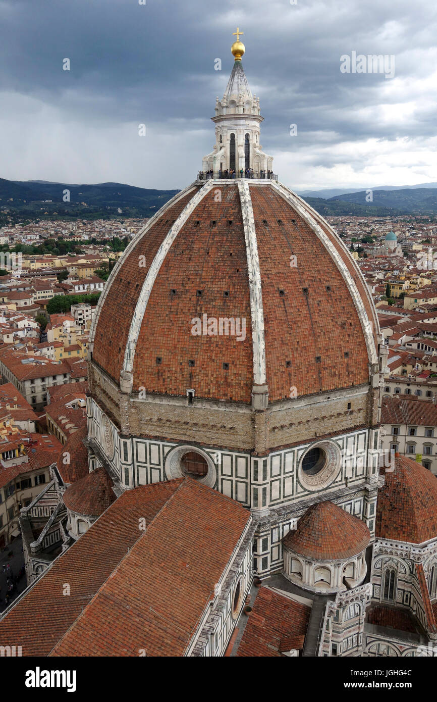 Dom-Kuppel, Florenz, Italien Stockfoto