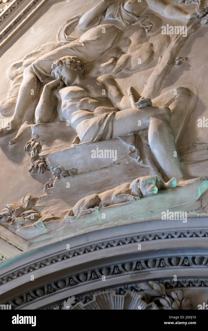 Palazzo Pantaleo Spinola Palace, Rolli, Genua, Italien Stockfoto