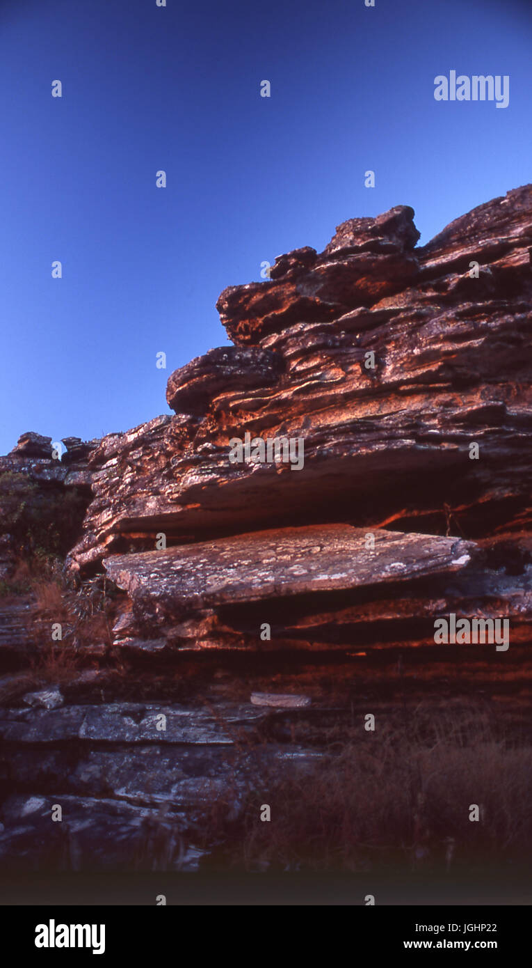 Minas Gerais, São Thome Das Letras - Brasilien Stockfoto