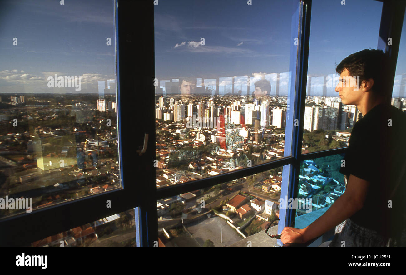 Mirante do Telepar, Curitiba - Parana Brasilien - Brasilien Stockfoto