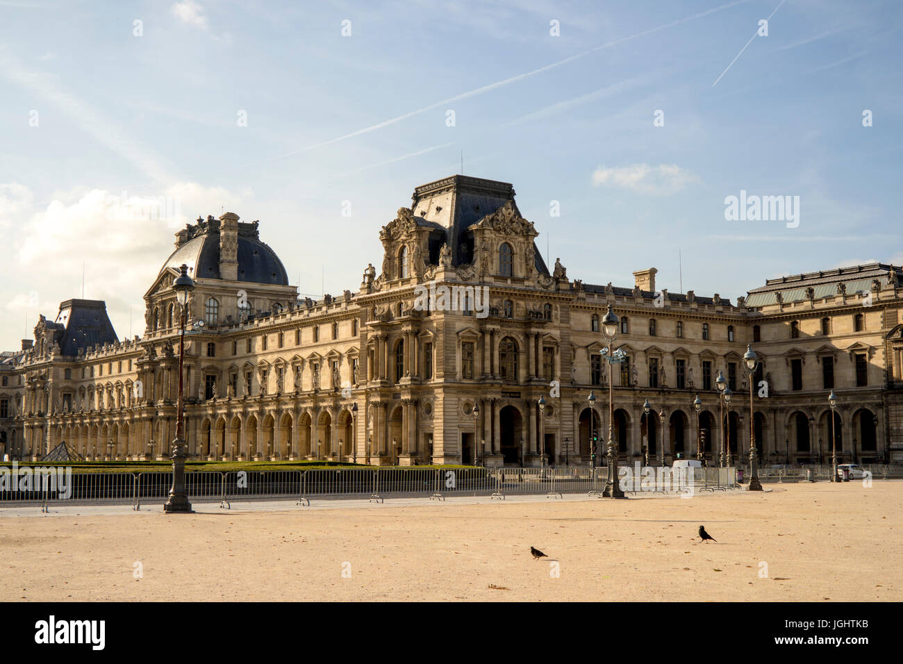 Le Louvre-Museum, Paris Stockfoto