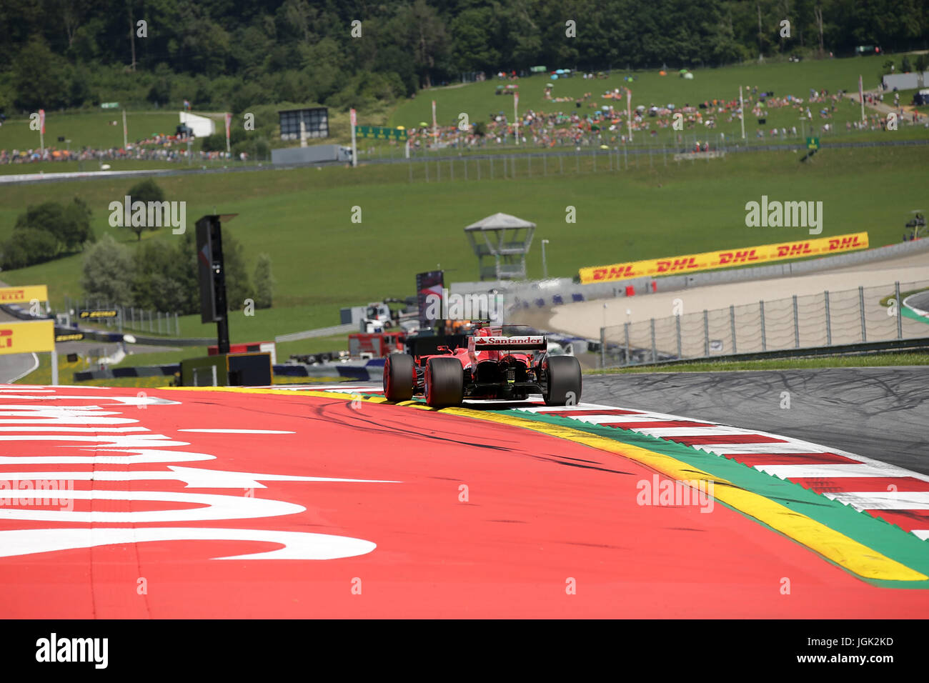 07.07.2017, red-bull-ring, Spielberg, Formel 1 Großer Preis von Österreich 2017, 06.07. - 09.07.2017, im Bild Sebastian Vettel (GER #5), Scuderia Ferrari Foto: Cronos/Hasan bratic Stockfoto