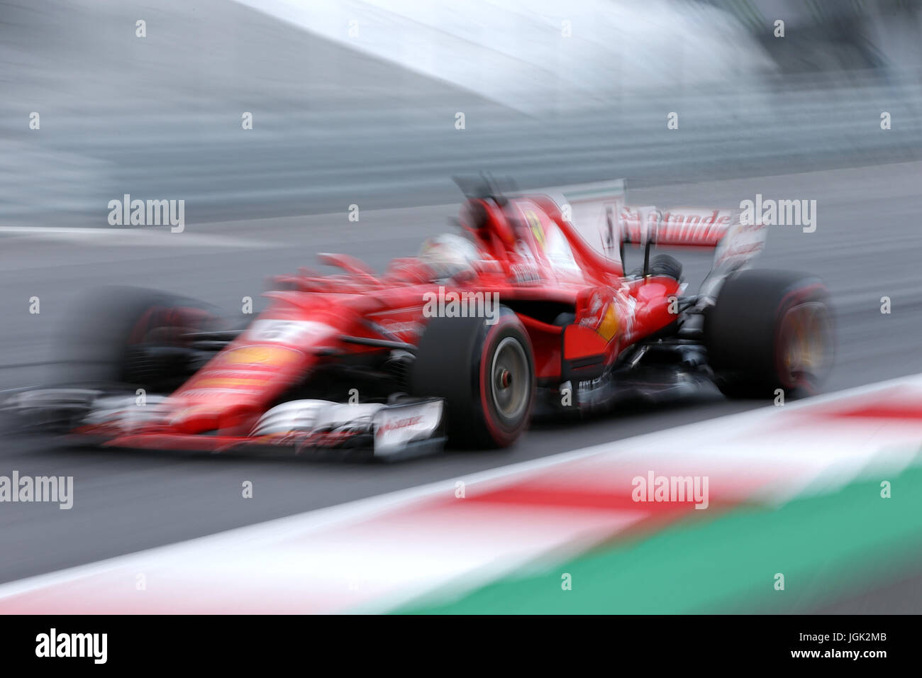 07.07.2017, red-bull-ring, Spielberg, Formel 1 Großer Preis von Österreich 2017, 06.07. - 09.07.2017, im Bild Sebastian Vettel (GER #5), Scuderia Ferrari Foto: Cronos/Hasan bratic Stockfoto