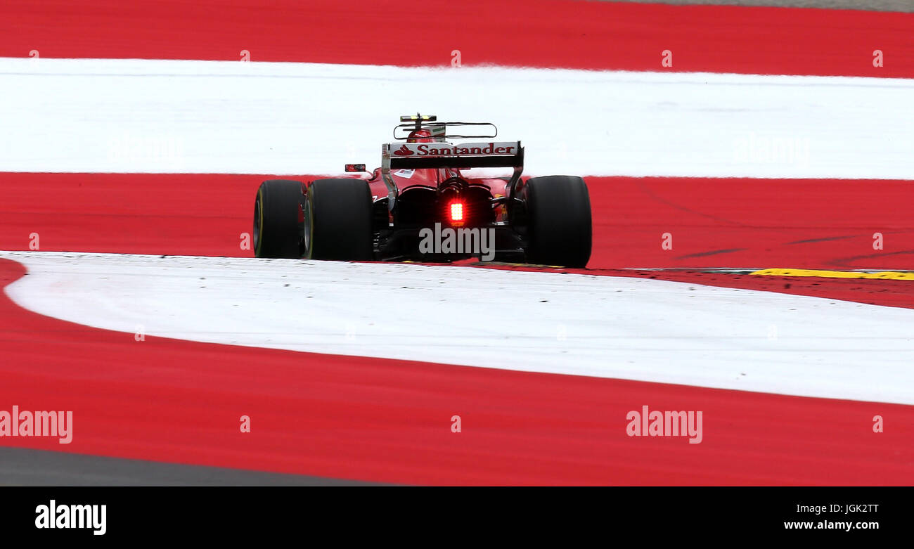 07.07.2017, red-bull-ring, Spielberg, Formel 1 Großer Preis von Österreich 2017, 06.07. - 09.07.2017 im Bild, Kimi Räikkönen (Fin #7), Scuderia Ferrari Foto: Cronos/Hasan bratic Stockfoto