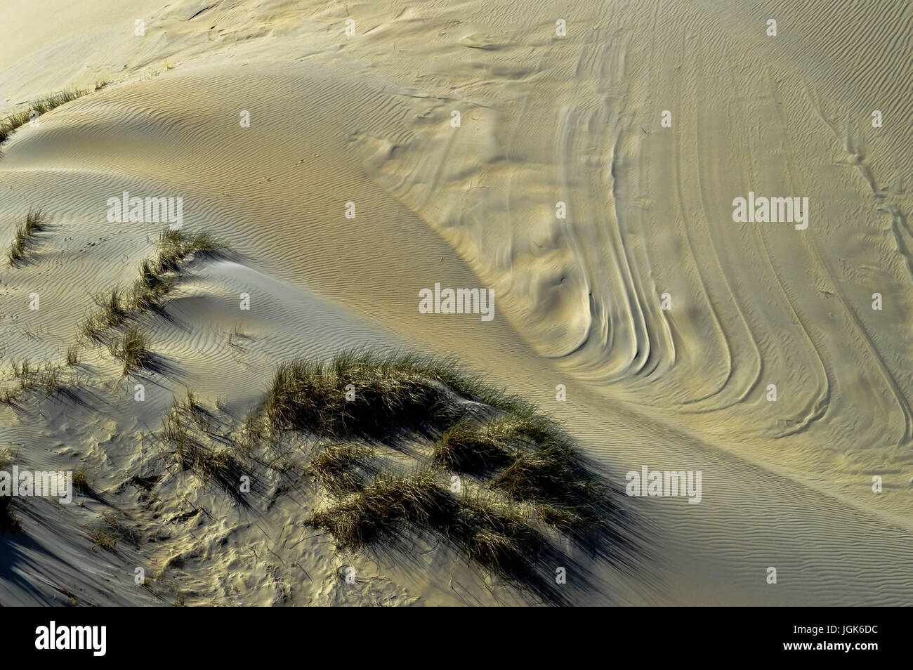 Sanddüne abstrakt Stockfoto