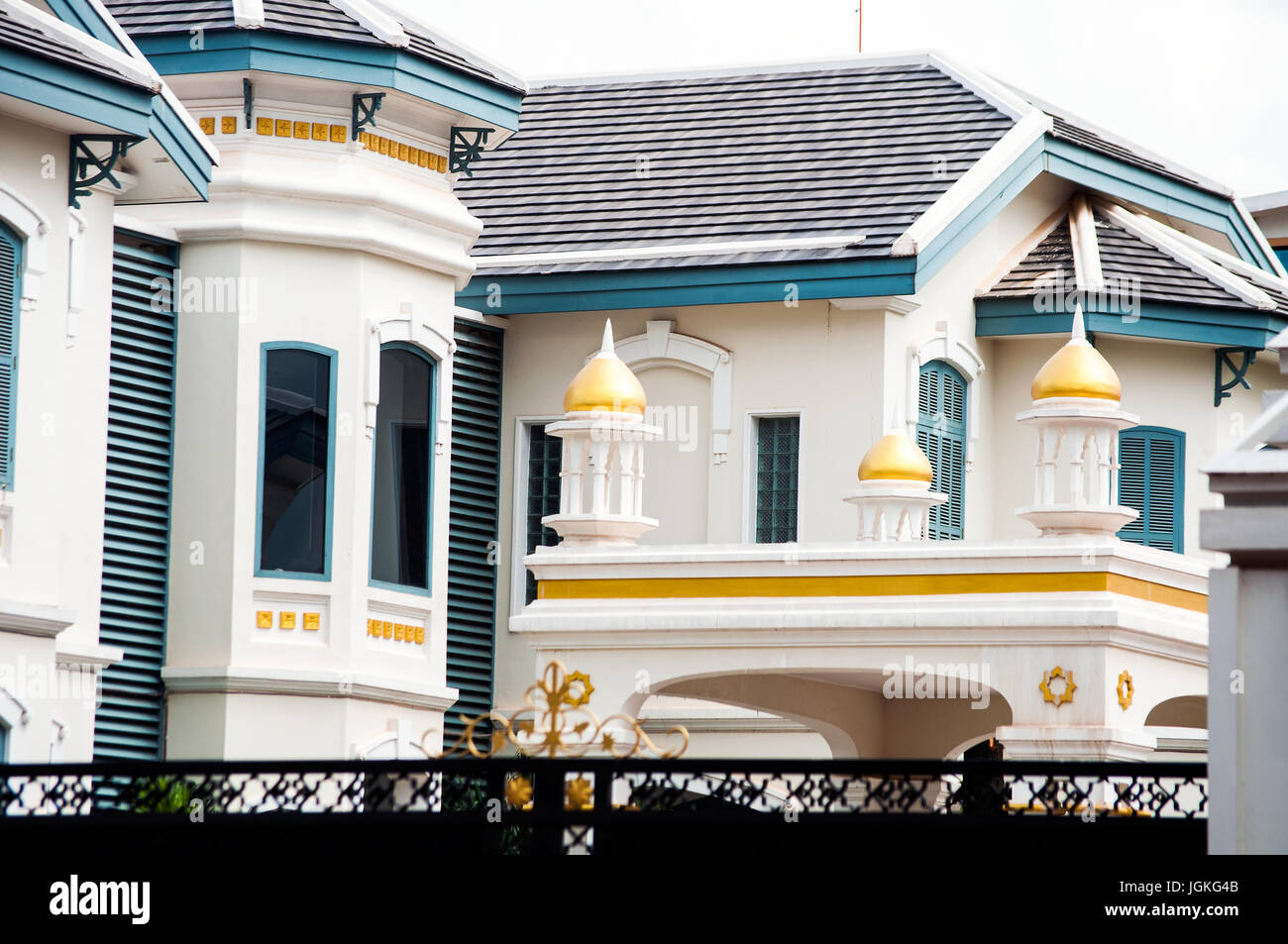 Brunei Botschaft, Setthathirath Straße, Vientiane, Laos Stockfoto