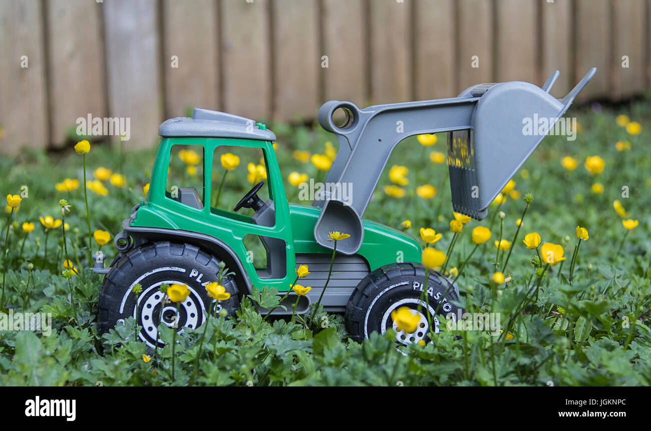 Garten Spielzeug für jungen Stockfoto