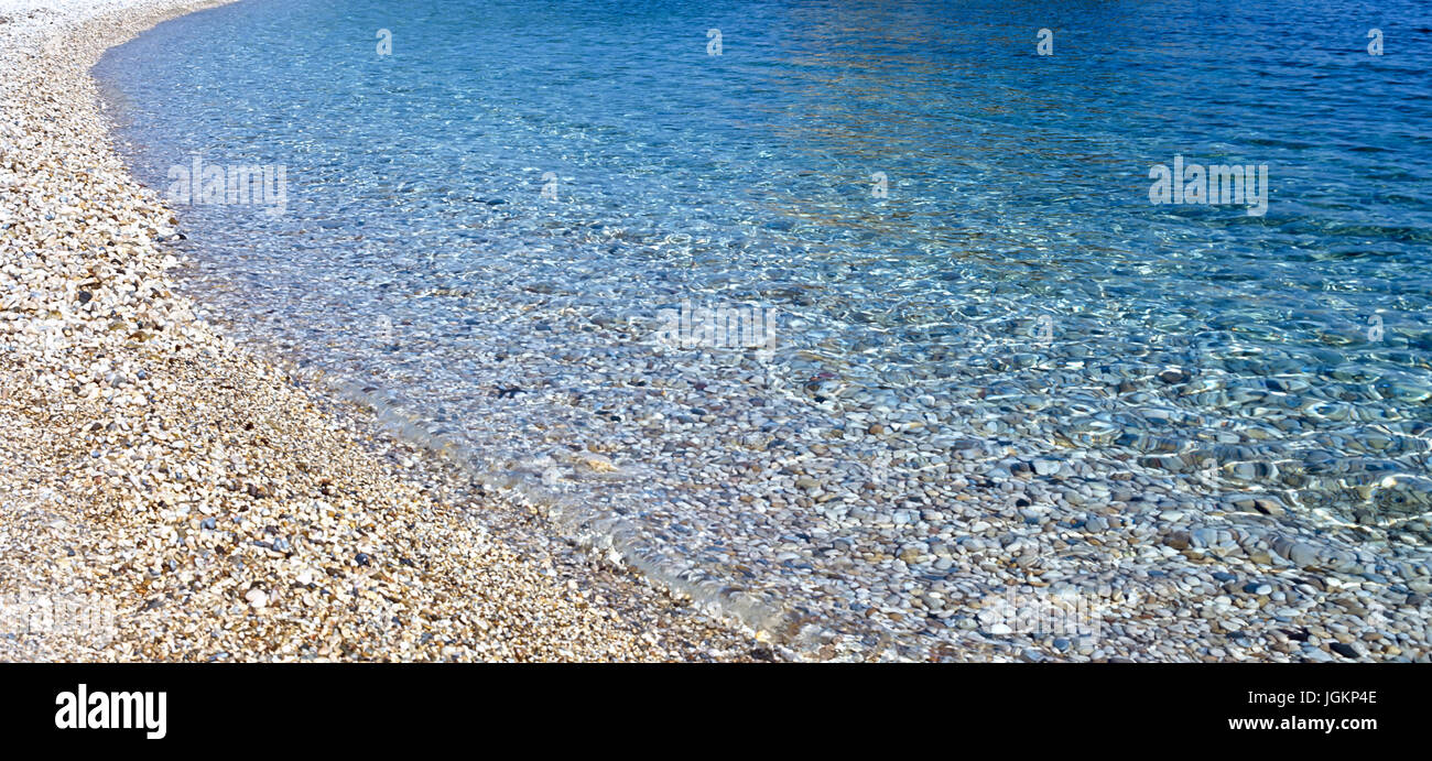 RS 1937. Hintergründe; Farben; Farben; Anzeige; Kokkari Beach, Samos, Griechenland, Europa Stockfoto