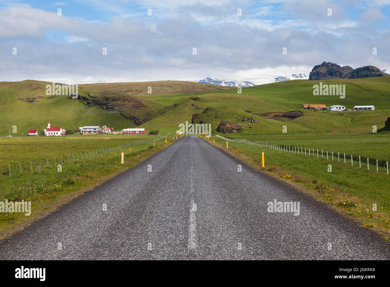 Highway 218 bis zur Kreuzung mit dem Highway 1 in der Community von