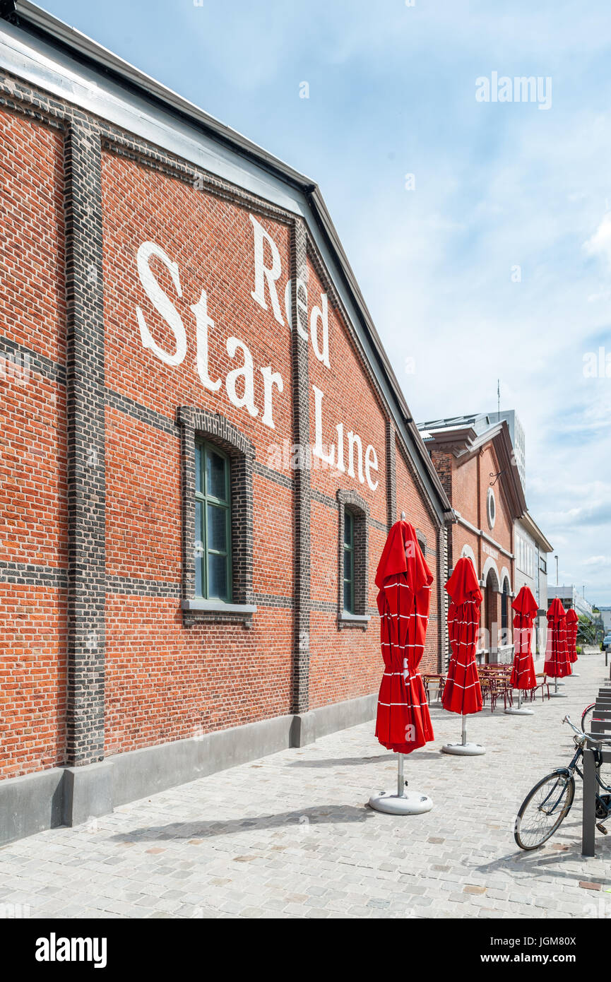 Belgien, Antwerpen - Red Star Line Museum Stockfoto