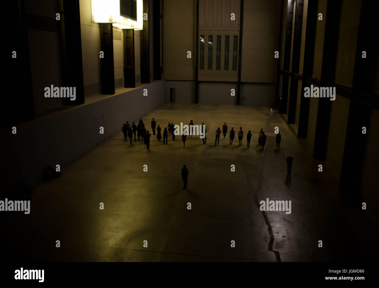 Interaktive Kunst Ausstellung in der Tate Modern Stockfoto