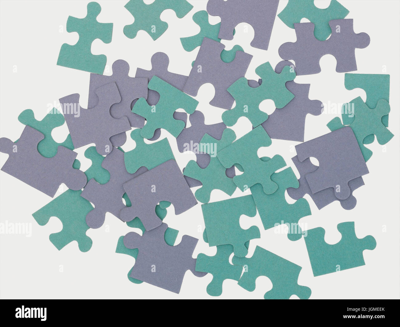 Jigsaw Puzzle-Teile - Puzzle Puzzle Puzzleteile - Puzzle Stockfoto