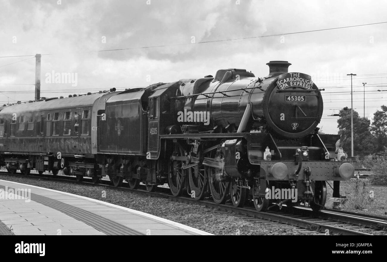 Eisenbahn in Großbritannien Stockfoto