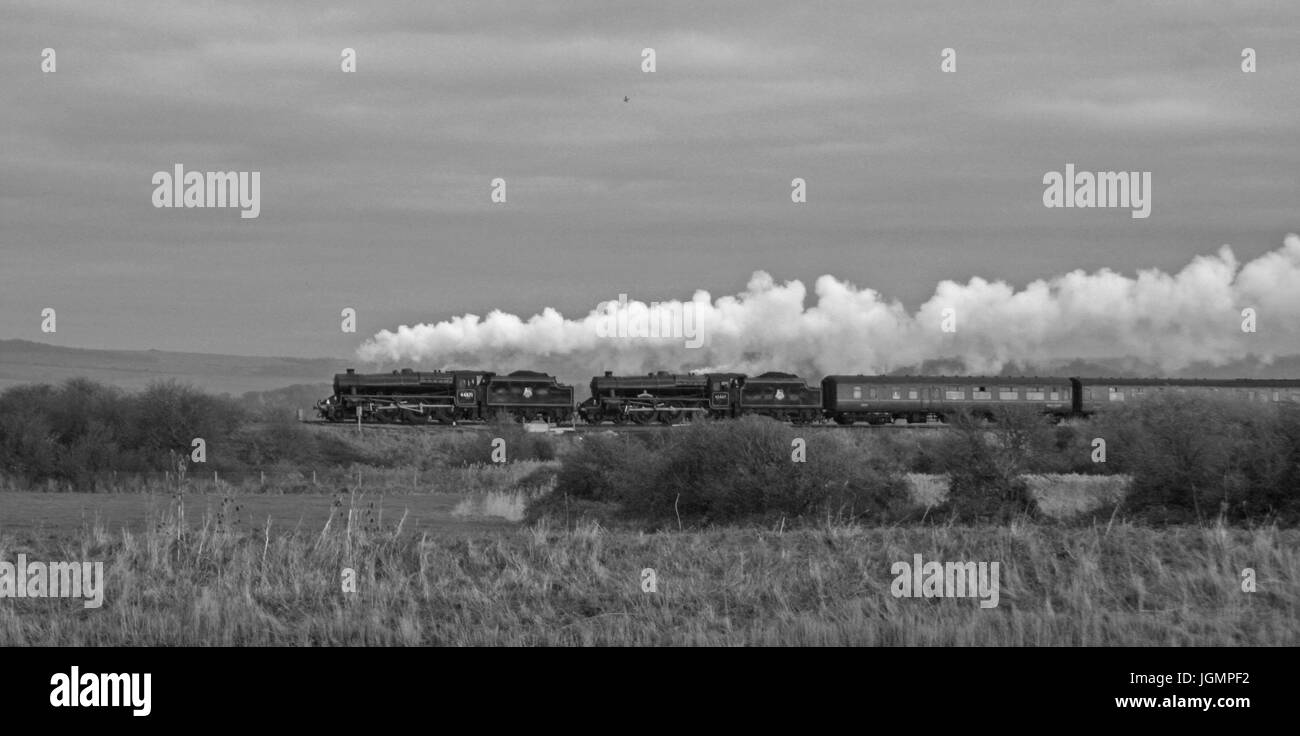 Eisenbahn in Großbritannien Stockfoto