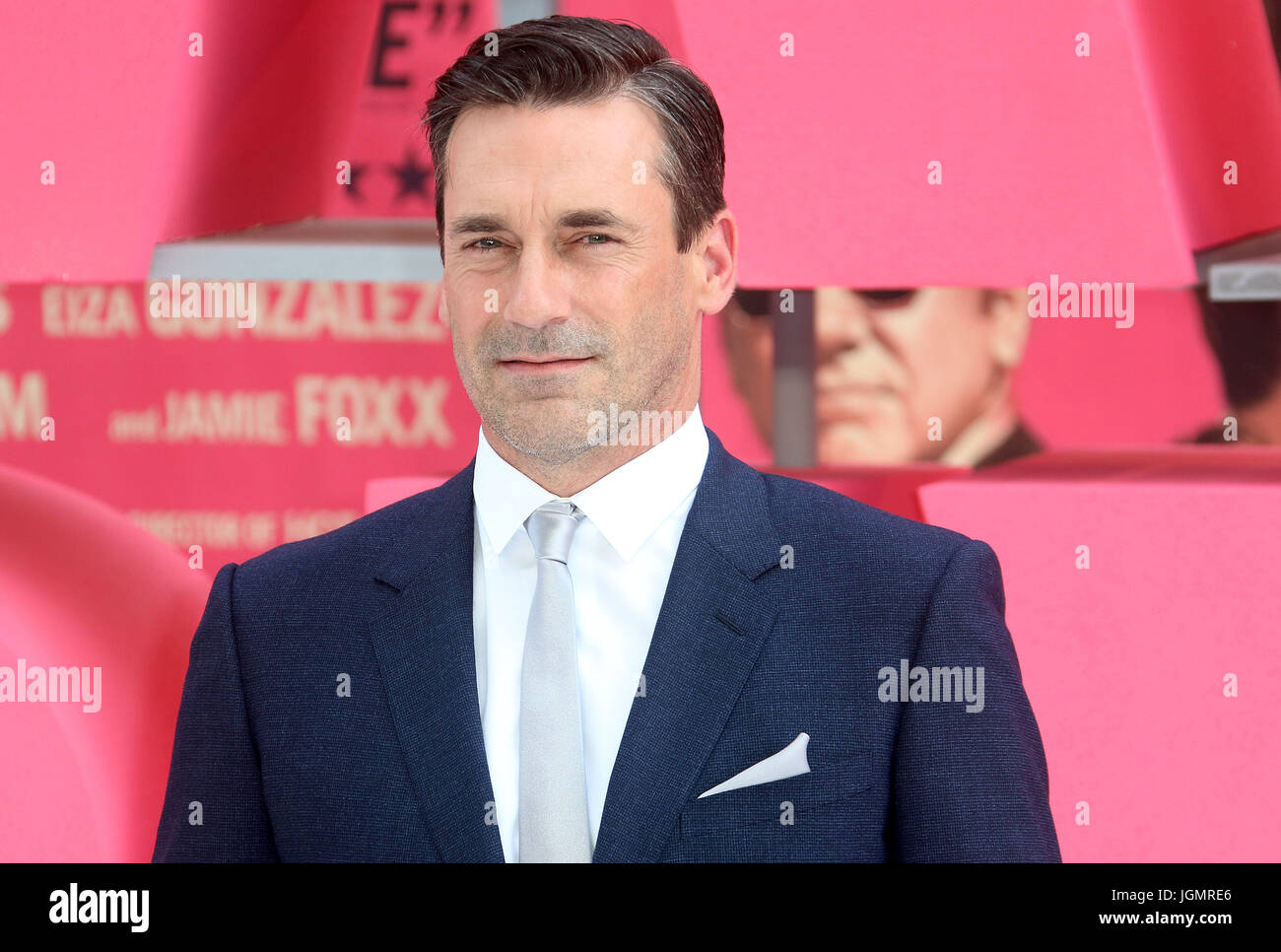 21. Juni 2017 - Jon Hamm besuchen Baby Driver europäische Premiere, Cineworld Leicester Square in London, England, UK Stockfoto