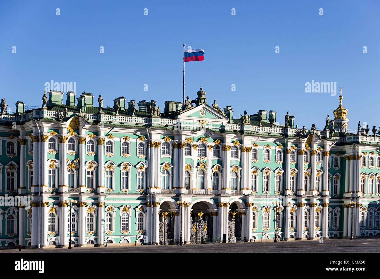 29.06.2017, Sankt Petersburg, Russland. Die Staatliche Eremitage ist eines der größten und bedeutendsten Kunst und kulturellen historischen Museen in R Stockfoto