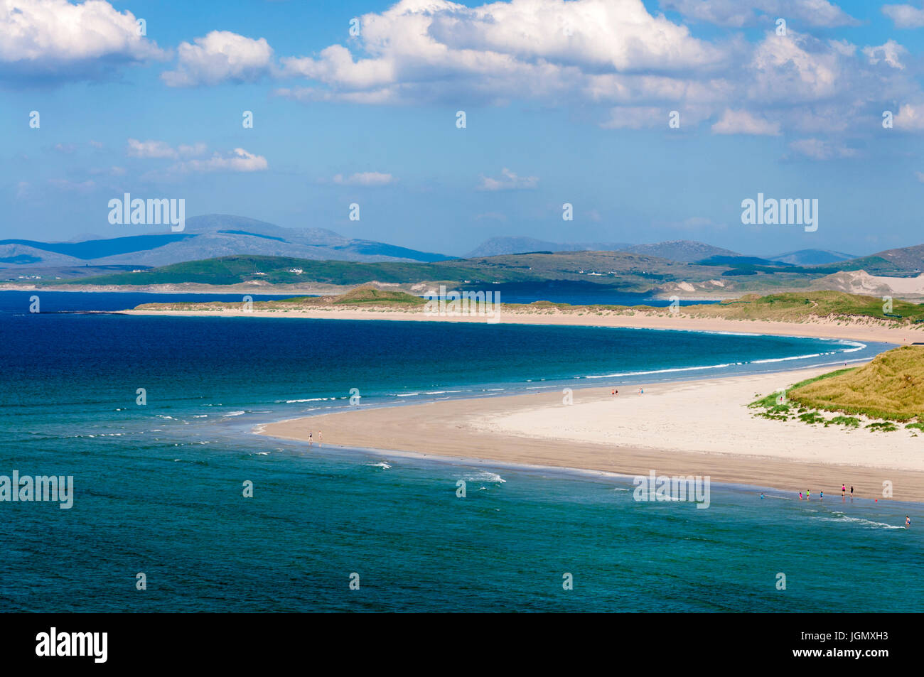 Narin Strand Strand, County Donegal, Irland Stockfoto