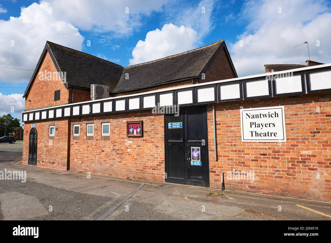 Players Theatre, Love Lane, Nantwich, Cheshire, UK Stockfoto