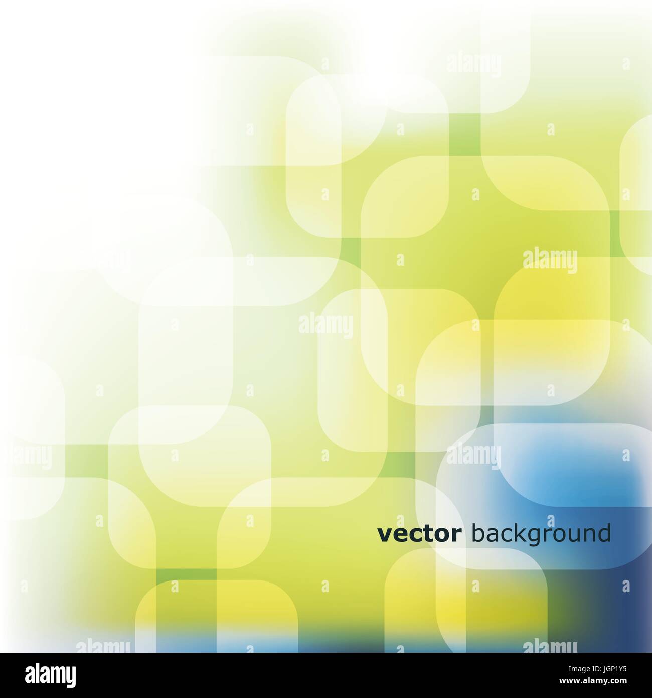 Vektor-verzerrte Quadrate Hintergrund Stock Vektor
