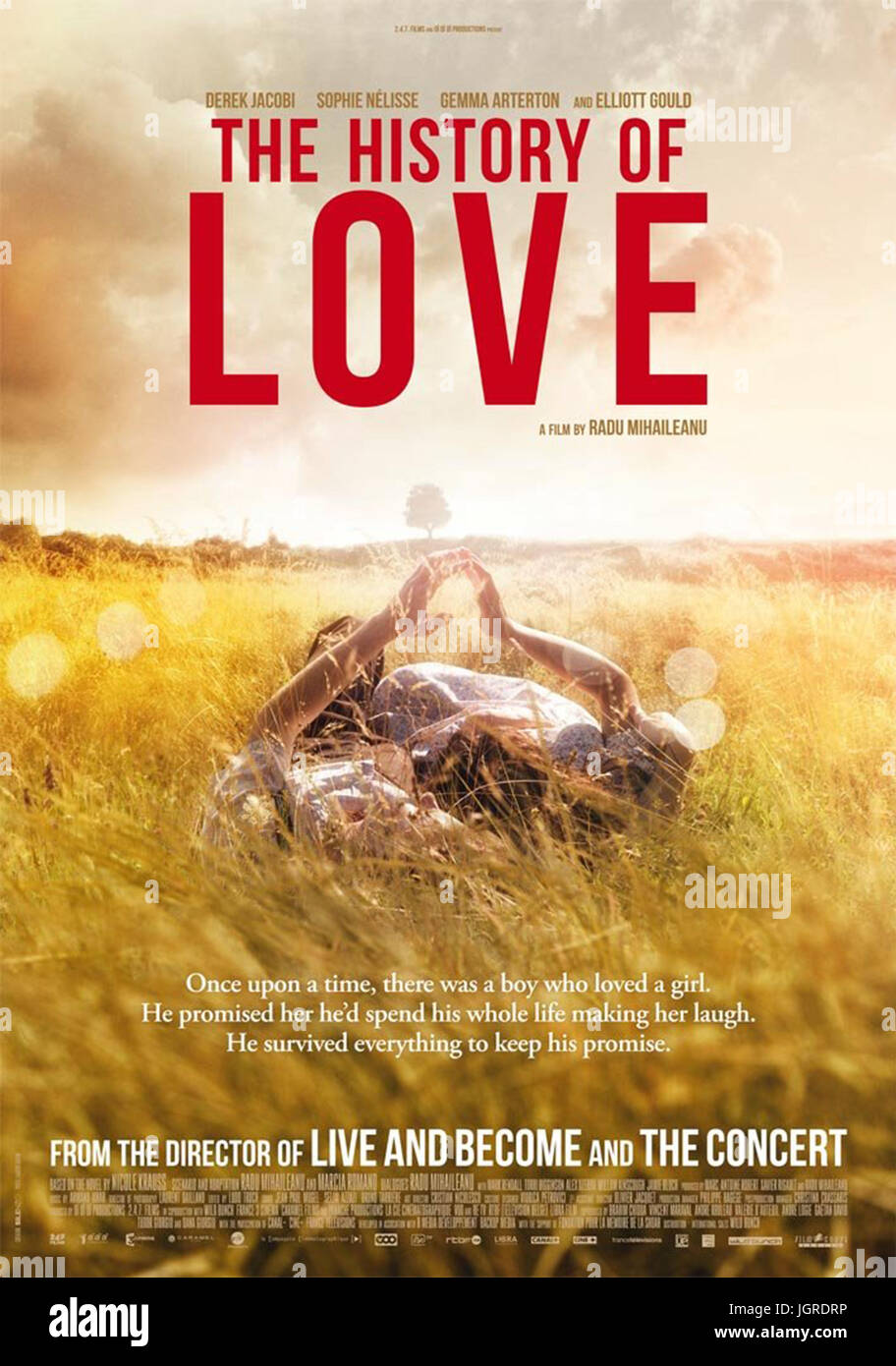 DIE GESCHICHTE DER LIEBE (2016) RADU MIHAILEANU (DIR) WILD BUNCH VERTEILUNG/MOVIESTORE SAMMLUNG LTD Stockfoto
