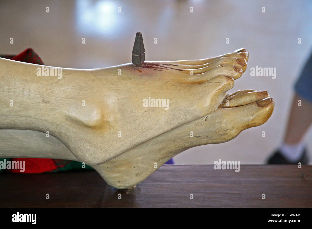 Jesus Christus, Leidenschaft, Kruzifix, antike Skulptur, Kroatien, Europa, 7 Stockfoto