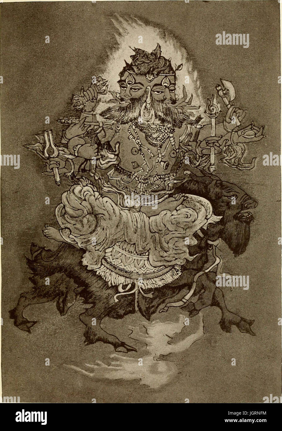 "Indische Mythen und Legenden" (1913) Stockfoto