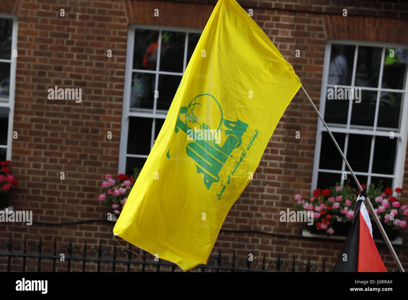Al-Quds-Tag März im Zentrum von London Stockfoto