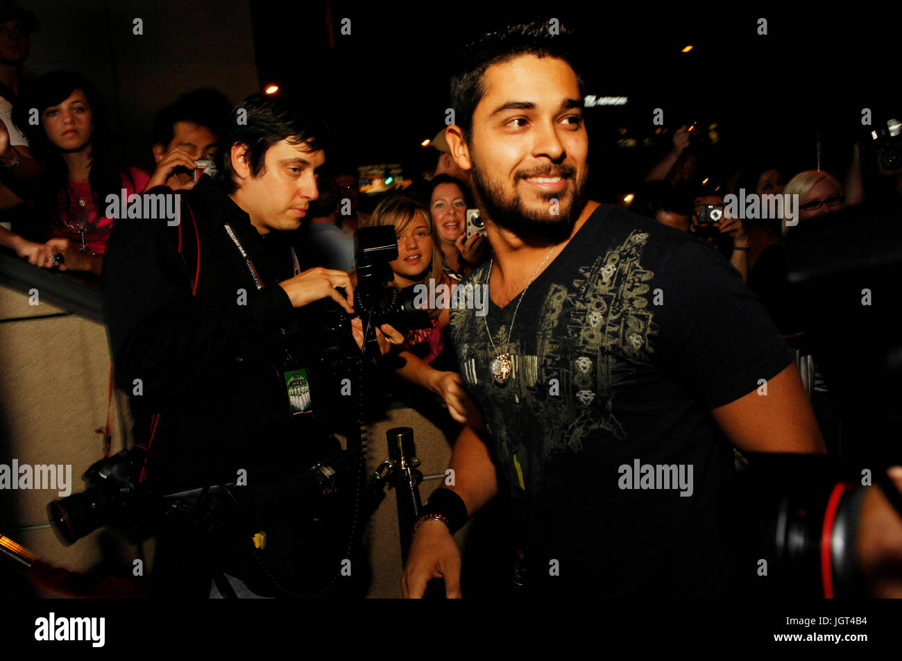 Wilmer Valderrama besucht 2. Jährliche Berühmtheit Bowling Abend von Matt Leinard Juli 17,2008 Hollywood, Kalifornien. Stockfoto