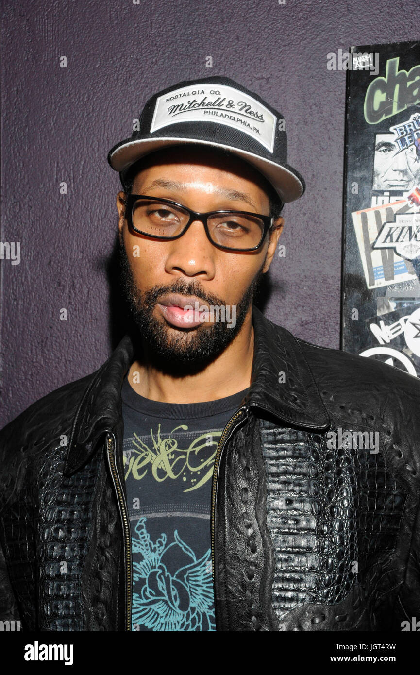 RZA Wu-Tang Clan portrait BMI GRAMMY® Panel', wie ich schrieb, daß Song 'Key Club Februar 11,2012 West Hollywood. Stockfoto