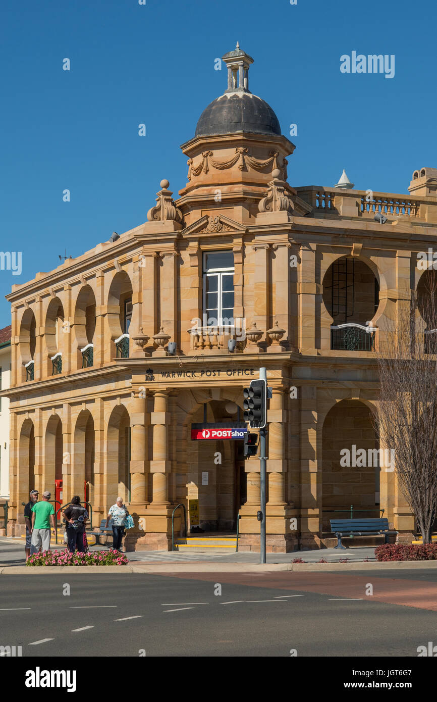 Post Office, Warwick, Queensland, Australien Stockfoto