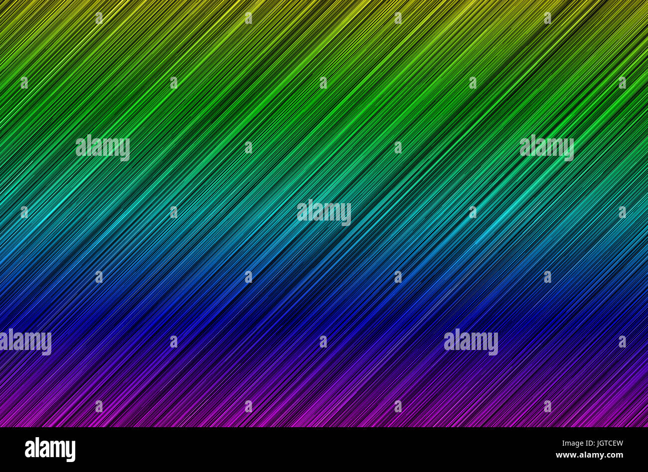 Rainbow Lines. Farbige skew Linien bei 5000 x 3300 Auflösung. Stockfoto