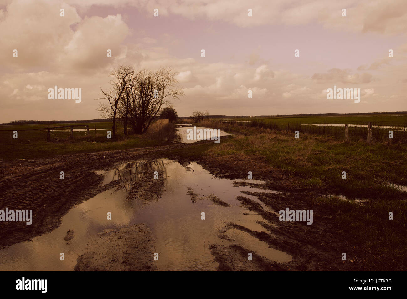 Binnengewässer Stockfoto