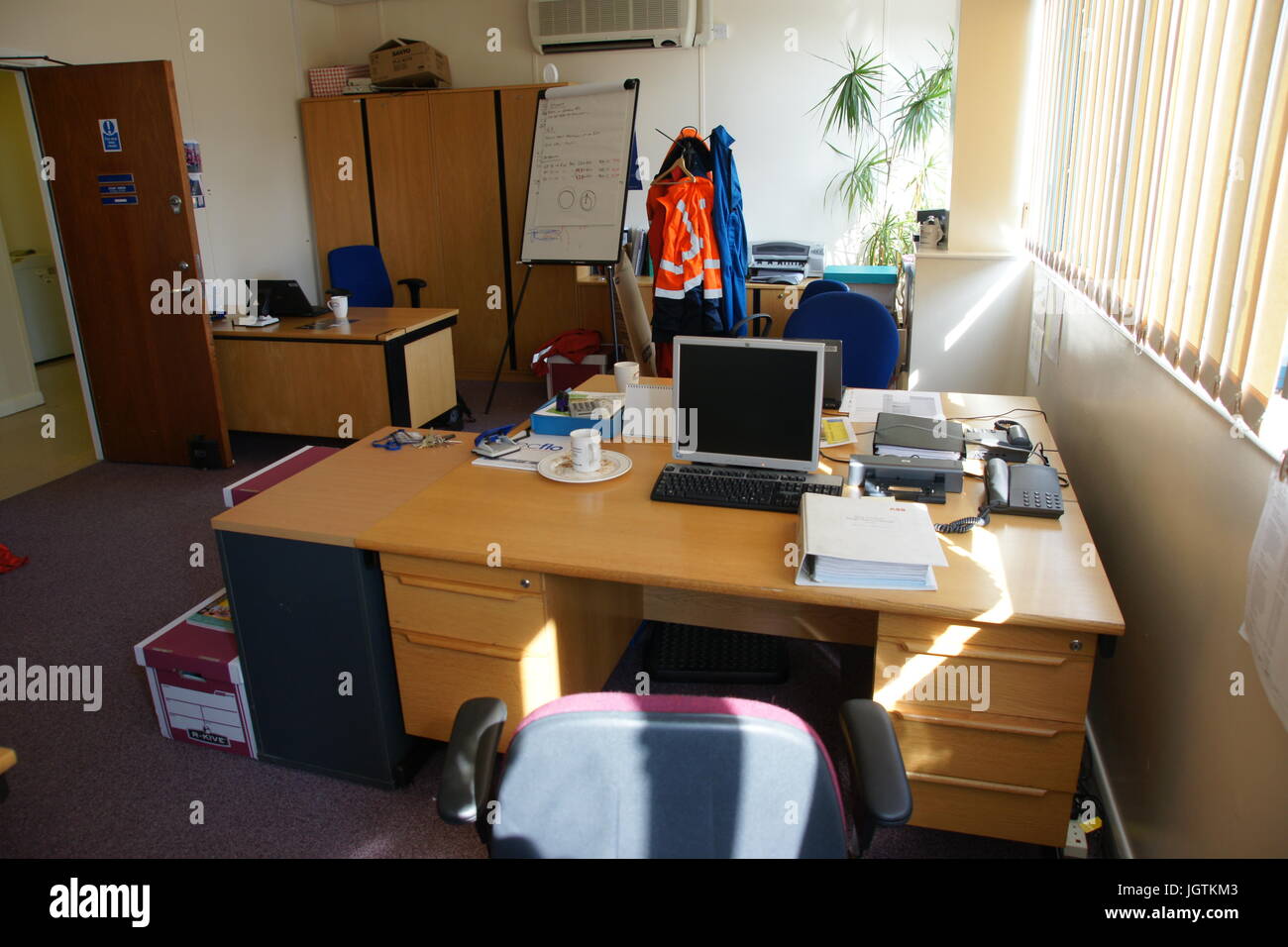 Büro, Arbeitsumgebung Stockfoto