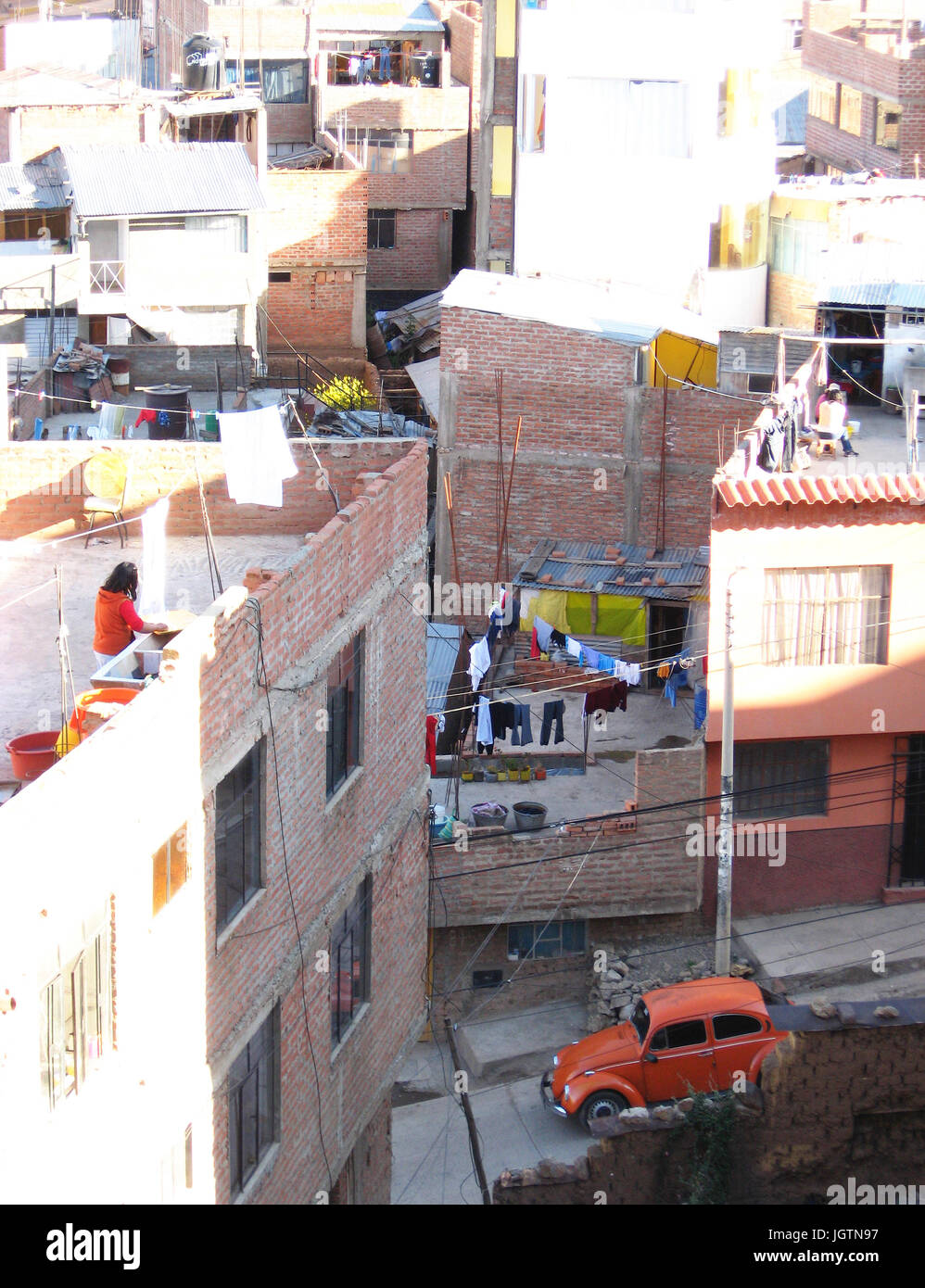 Puno, Lima, Peru Stockfoto