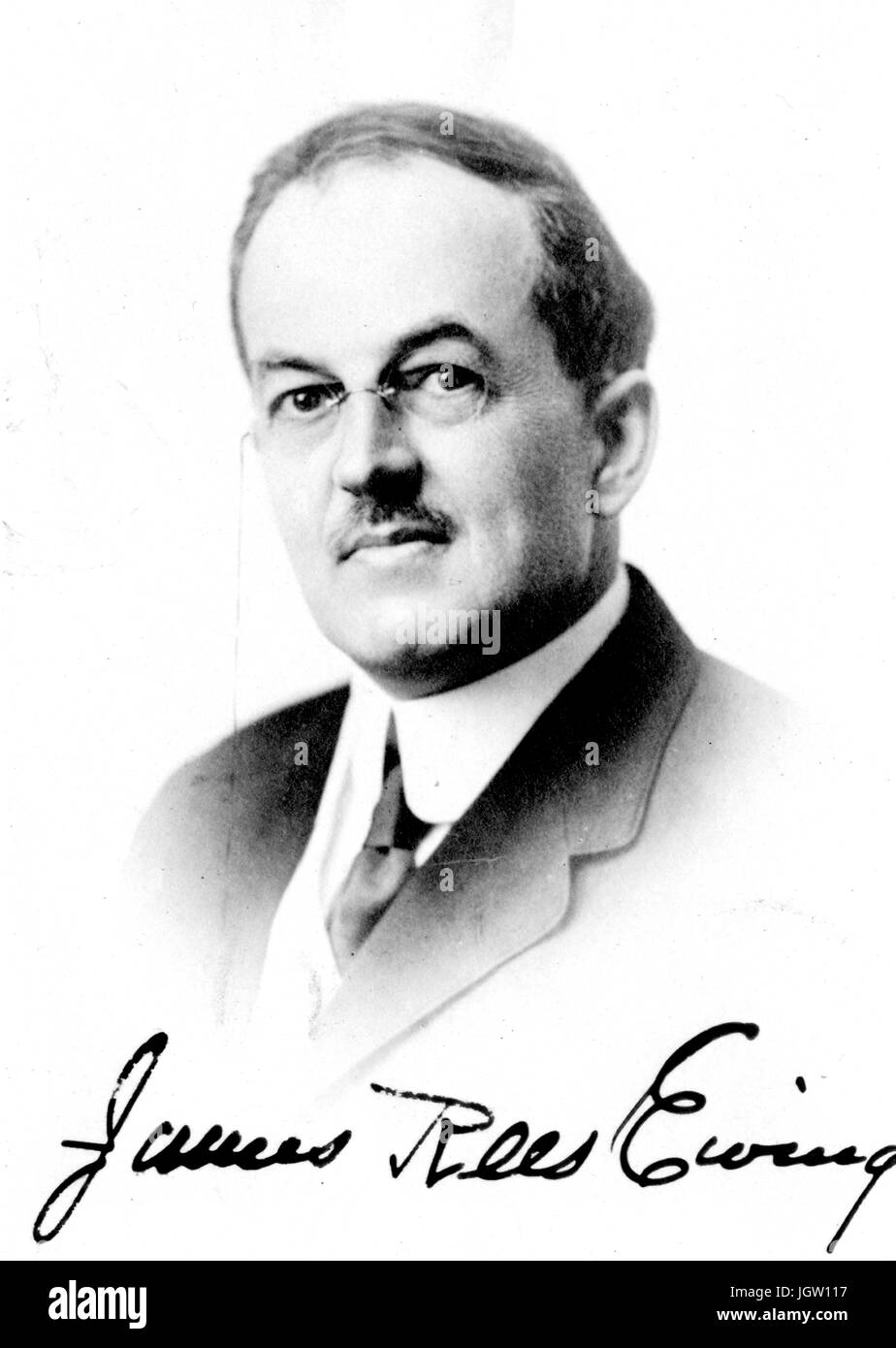 Schultern Porträt von Geschichte, Politik und Philosophie Gelehrter James Rees Ewing, 1899. Stockfoto