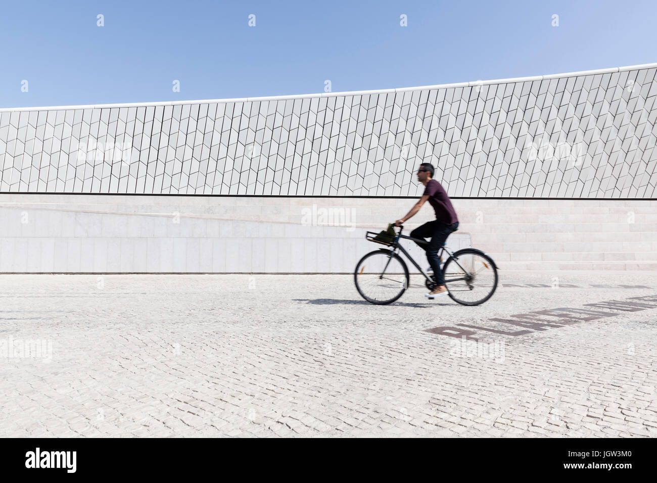 MAAT, das Museum für Kunst, Architektur und Technologie in Lissabon, Portugal. Stockfoto