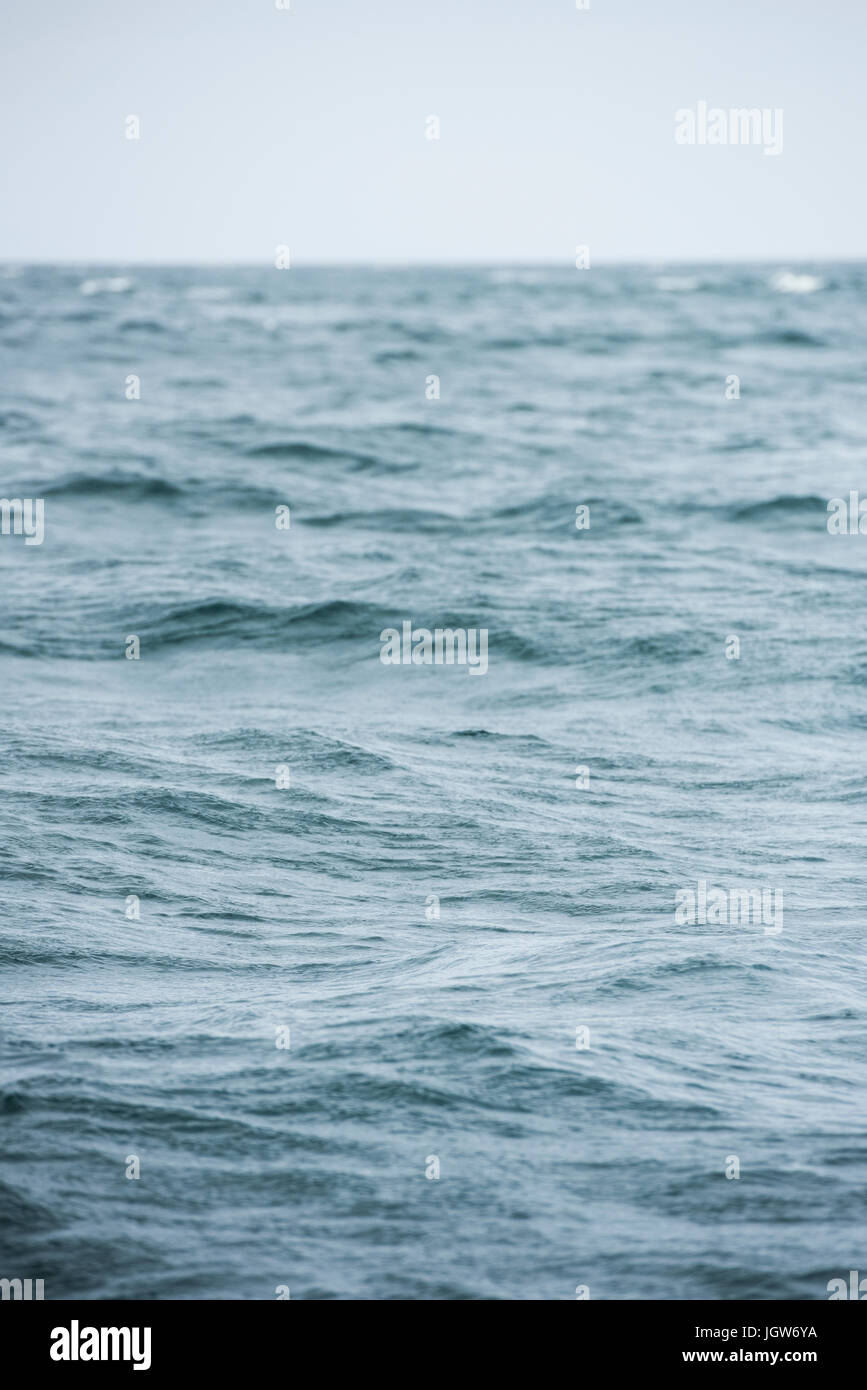 Blue Ocean Sea Wasser Closeup Stockfoto