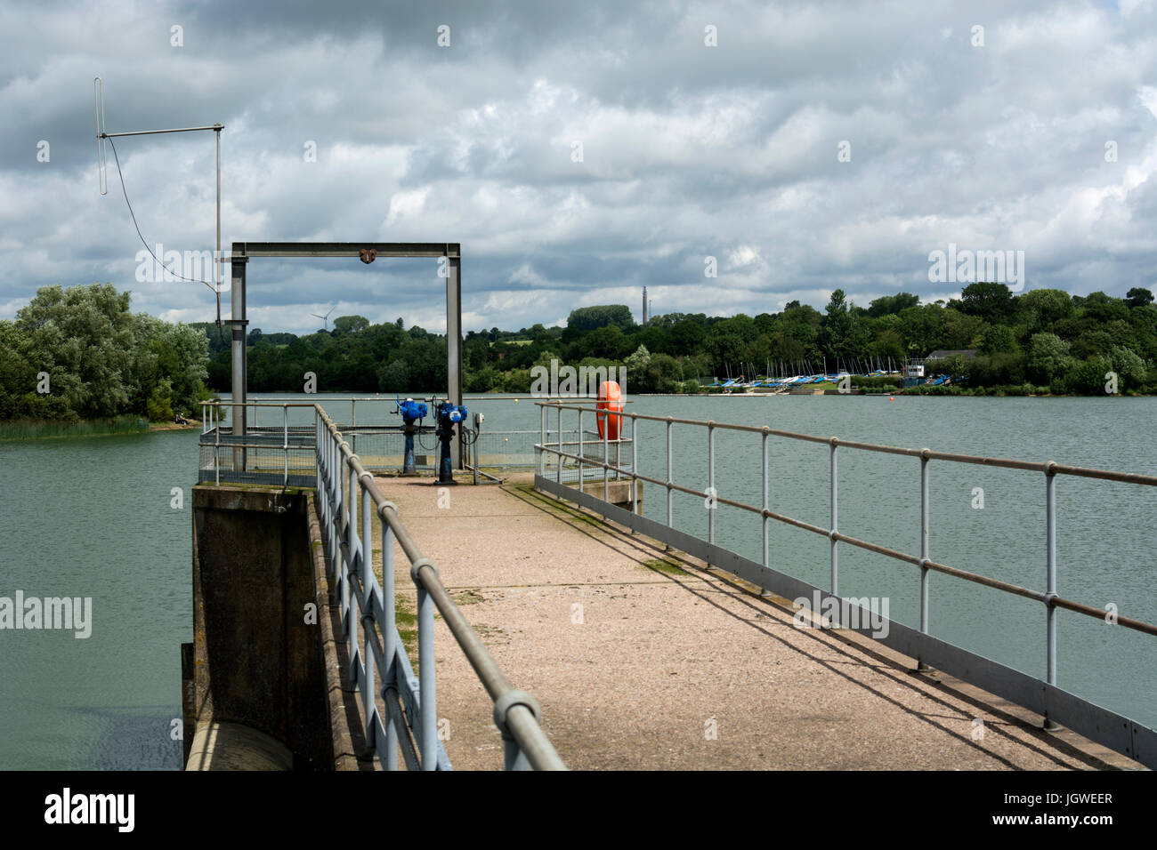 Boddington Reservoir, Northamptonshire, England, UK Stockfoto