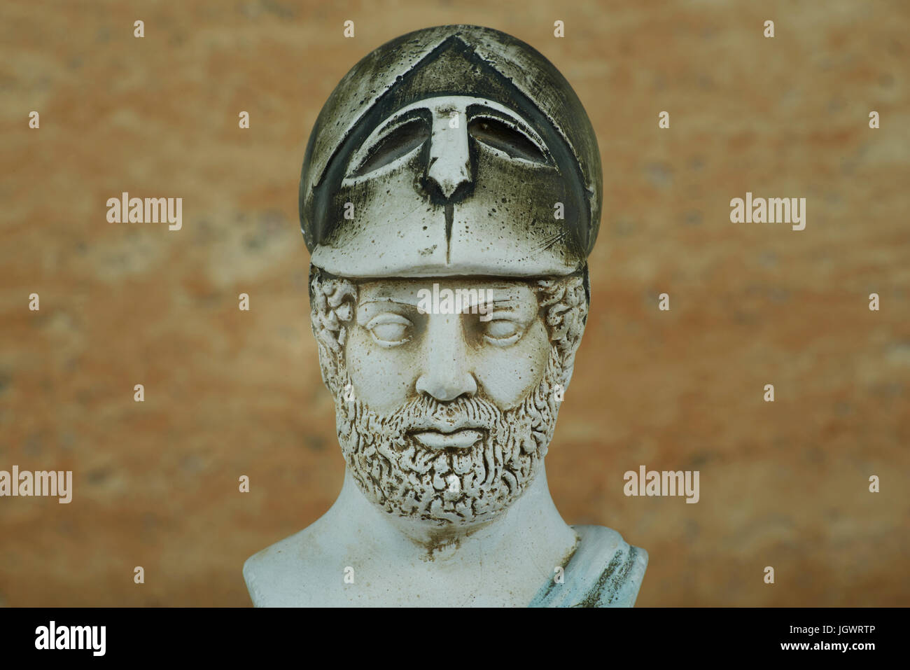 Statue des antiken Athen Staatsmann Perikles. Stockfoto