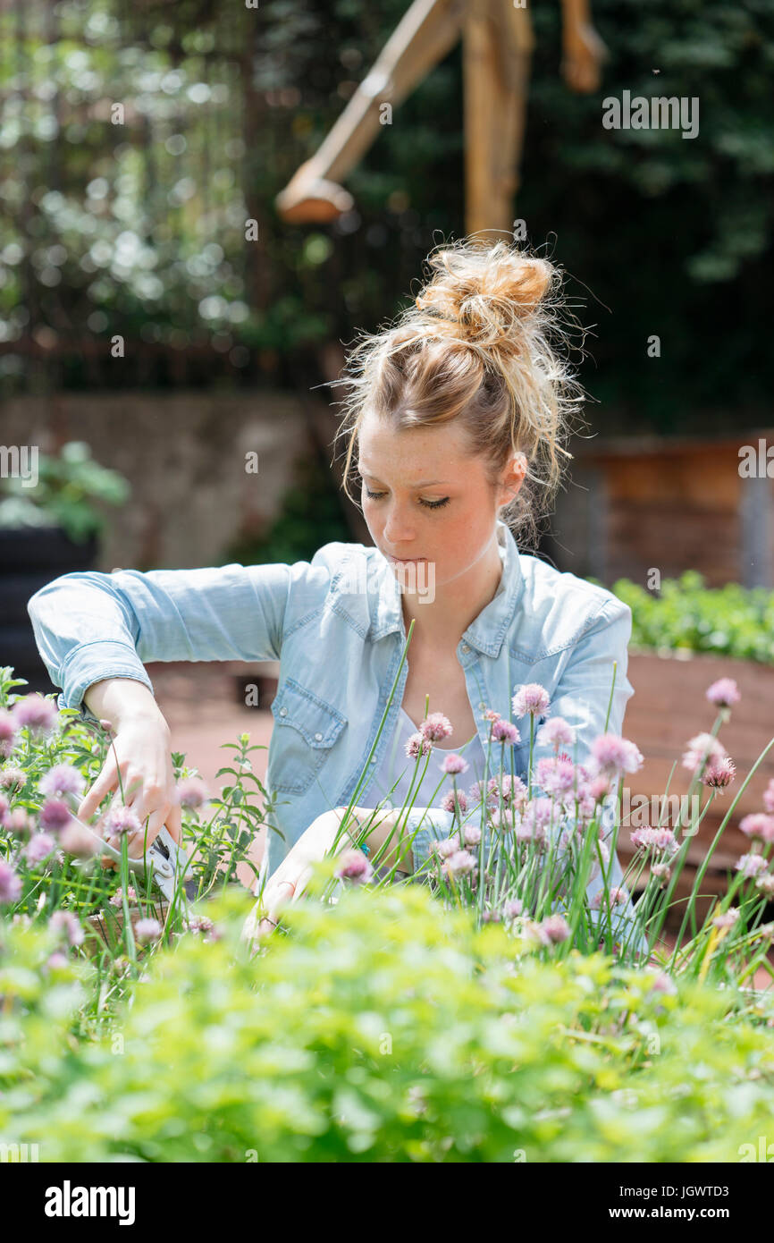 Nach Der Gartenarbeit Stockfotos und -bilder Kaufen - Alamy