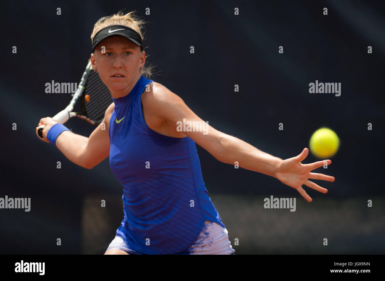 Versmold, Deutschland. 11. Juli 2017. Tereza Smitkova beim Tennisturnier 2017 Reinert Open ITF $60 © Jimmie48 Fotografie/Alamy Live News Stockfoto