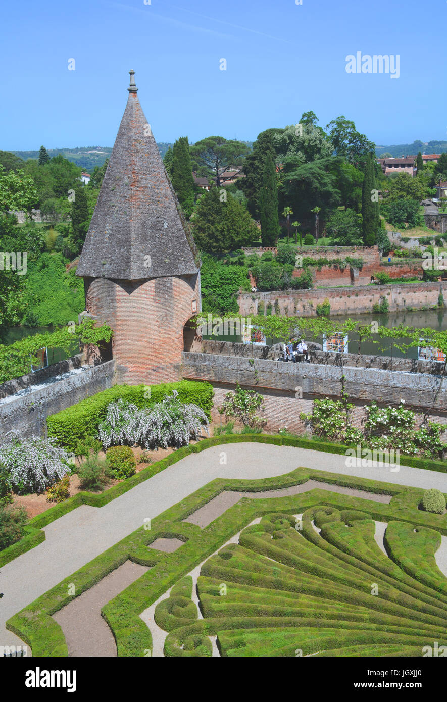 Albi, Tarn, Occitanie, Frankreich Stockfoto
