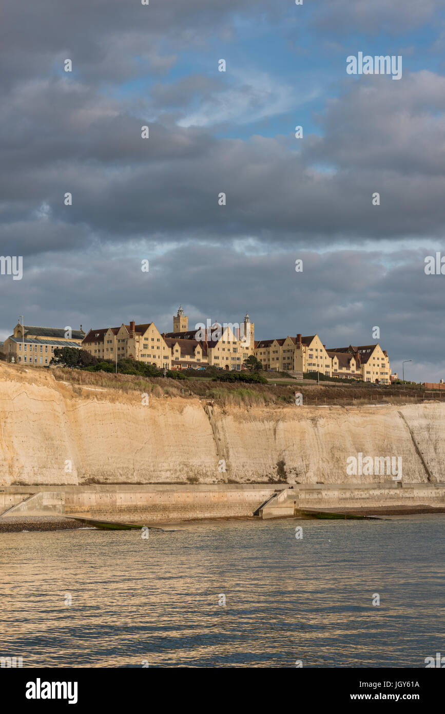 Blick auf Roedean School, Brighton, East Sussex, UK Stockfoto