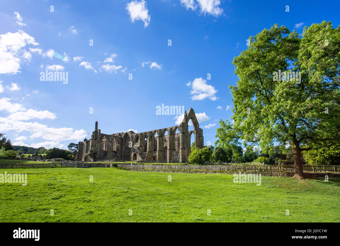 Bolton Abbey Stockfoto