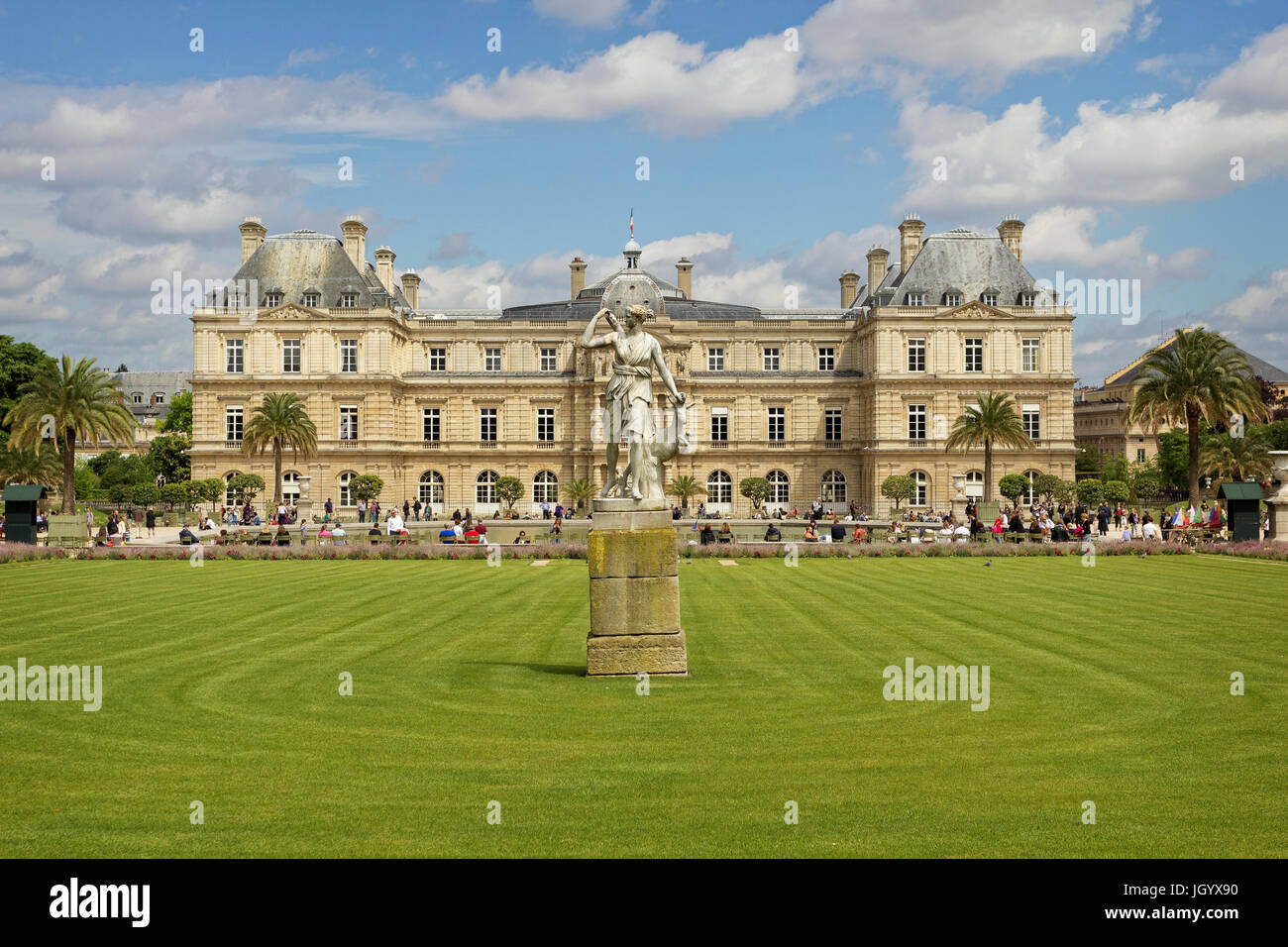 Le Palais du Luxemburg - Paris Stockfoto