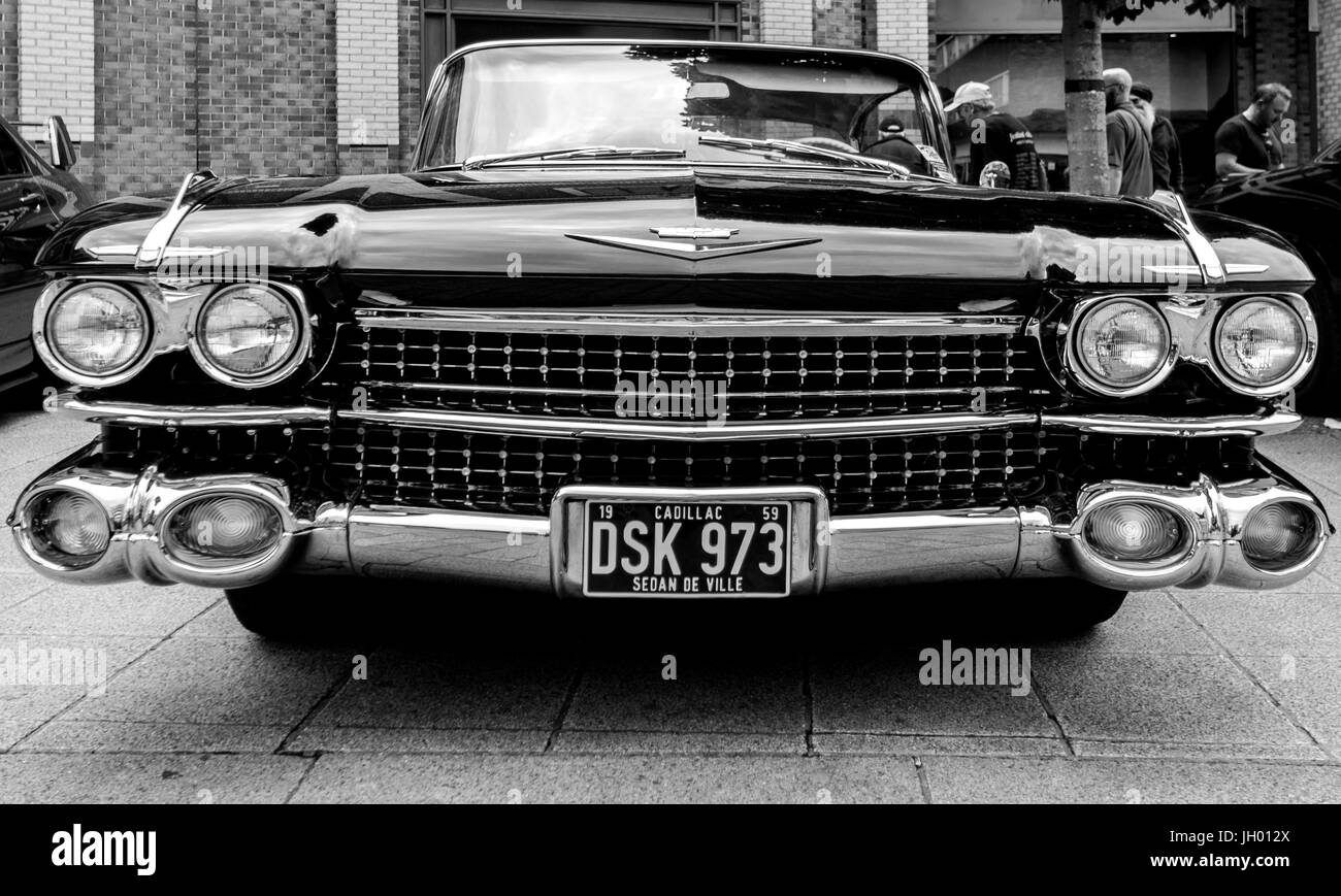 AMERICAN MUSCLE AUF DEM DISPLAY AN DER COVENTRY MOTOFEST 2017 Stockfoto