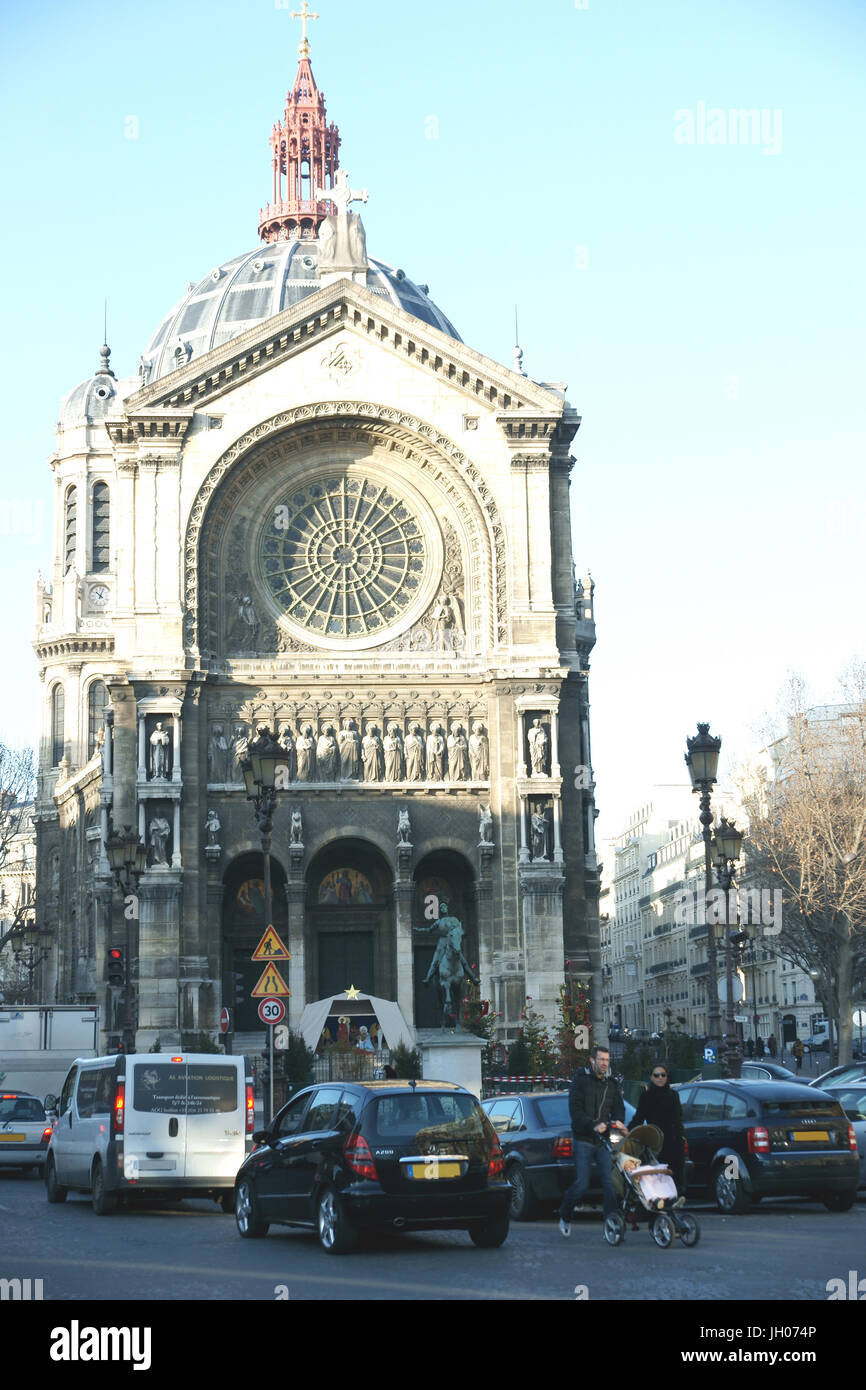 Kirche, Eglise Saint-Augustin, Place Saint-Augustin - 75017, (75), Paris, Frankreich Stockfoto