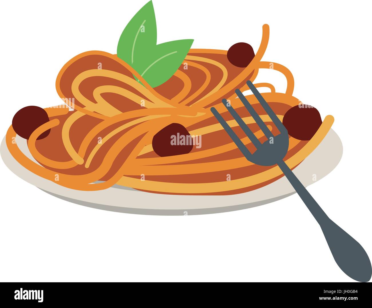 Essen-Symbolbild Vektor Abbildung - Bild: 148144952 - Alamy