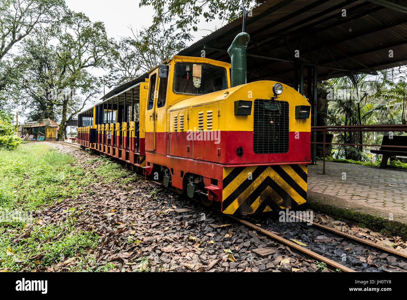 Toy Train – Madikeri, Coorg, Karnataka, Indien Stockfoto